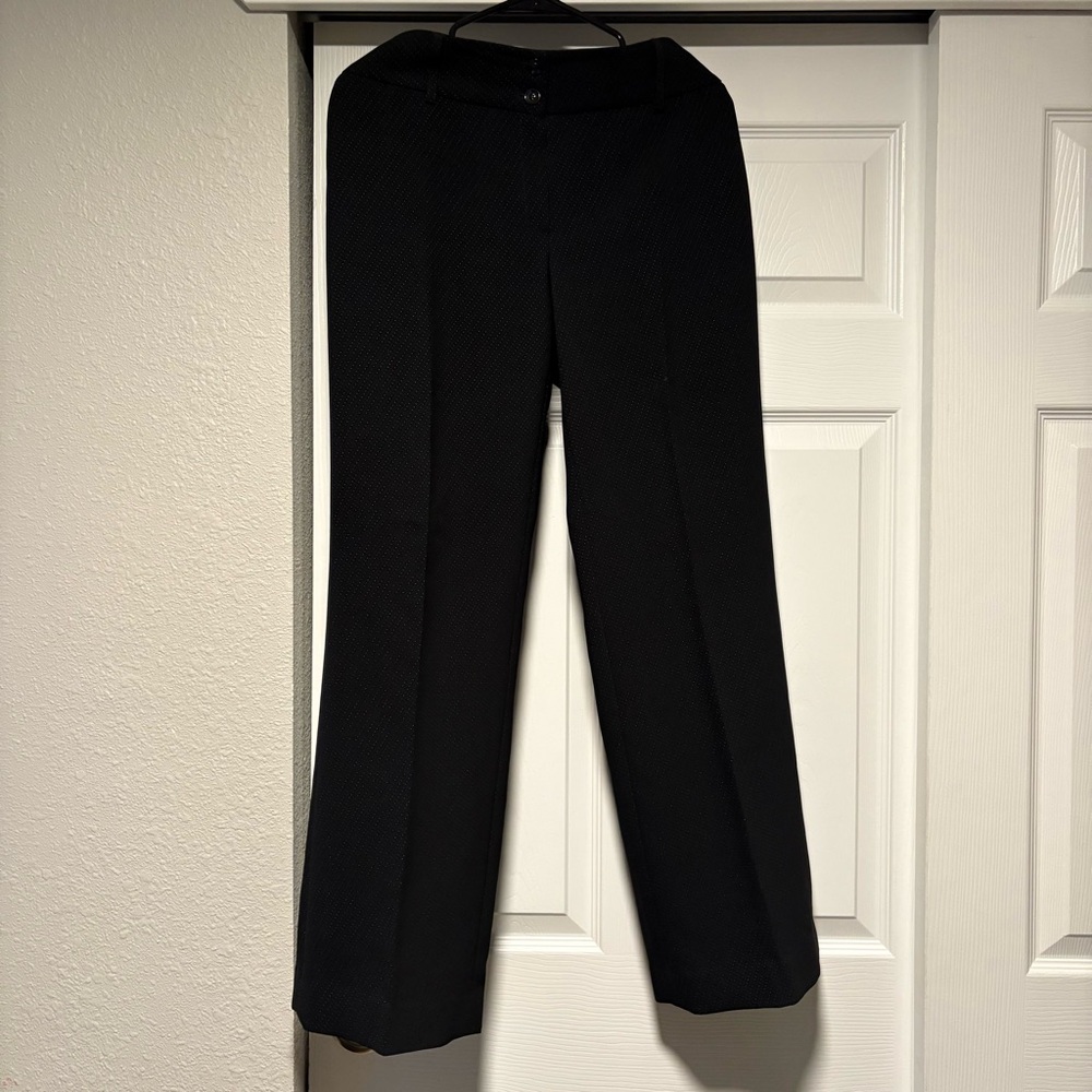 Classic Black Wide-Leg Trousers